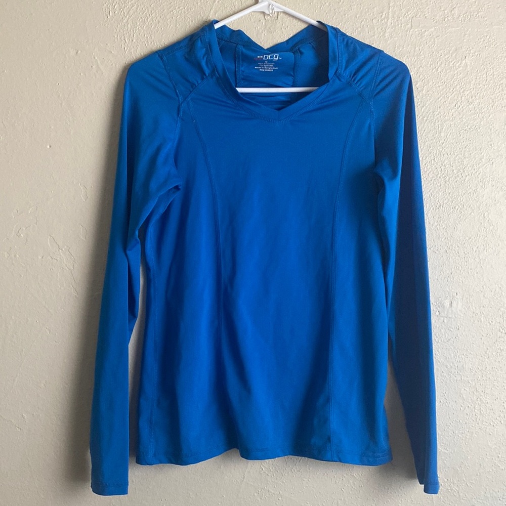 BCG Blue Compression Top